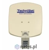 Anteny TV - Technisat DigiDish 33cm beżowa antena twin LNB - miniaturka - grafika 1