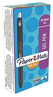 Paper Mate Długopis Gel Aut Gr czarny A 12 pudełko - Pióra kulkowe - miniaturka - grafika 2