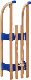 vidaXL Składane sanki drewniane, 110 cm - Sanki i ślizgacze - miniaturka - grafika 4