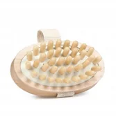 Szczotki do masażu - Naturalna Szczotka Do Masażu Z Naturalnego Drewna - miniaturka - grafika 1