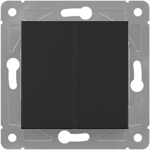 LEXMAN Włącznik pojedynczy EDG1006W  czarny  LEXMAN - Wyłączniki światła i elektryczne - miniaturka - grafika 3