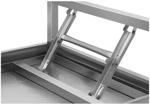 Royal Catering Składany stół roboczy - 120 x 70 cm - 215 kg CATERING 10011483 RCAT-120/70KE - Stoły gastronomiczne - miniaturka - grafika 4