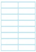 Etykiety samoprzylepne i bloki etykiet - Herlitz 830240 etykiety samoprzylepne 11296571 - miniaturka - grafika 1