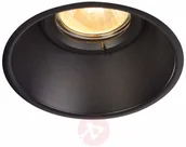 Lampy sufitowe - Spotline IP HORN GU10 - Czarny (113160) - miniaturka - grafika 1