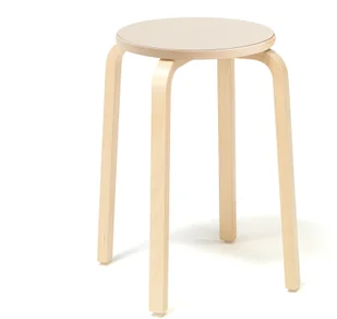 AJ Produkty #e- Stool Nemo birch h.530 mm - Taborety i hokery AJ Produkty #e- Stool Nemo birch h.530 mm - Taborety i hokery - miniaturka - grafika 1