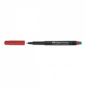 Foliopisy - Faber Castell Foliopis M 1,0 mm czerwony VD5219 - miniaturka - grafika 1
