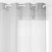 Zasłony - Atmosphera Firana boczna przezroczysta zasłona ozdobi okno w każdym pomieszczeniu B075XQ7YXZ - miniaturka - grafika 1