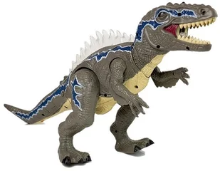 Lean Dinozaur Zdalnie Sterowany Tyranozaur Świeci Szary 7069 - Figurki dla dzieci Lean Dinozaur Zdalnie Sterowany Tyranozaur Świeci Szary 7069 - Figurki dla dzieci - miniaturka - grafika 2