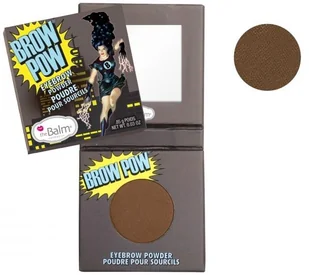 The Balm BROW POW Eyebrow Powder - Puder do brwi-DARK BROWN TB8026-DARK BROWN - Cienie do powiek - miniaturka - grafika 3