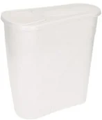 Pojemniki kuchenne - Plast Team POLAND SP. Z O.O. POJEMNIK NA PŁATKI ŚNIAD.3,5L 3560 BIAŁY - miniaturka - grafika 1