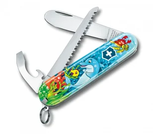 Victorinox Zestaw dla dzieci scyzoryk My First zwierzęca edycja DELFIN Skip 0.2373.E1 0.2373.E1 - Scyzoryki - miniaturka - grafika 2