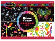 Zabawki kreatywne - Melissa amp; Doug Zdrapka - zestaw do grawerowania DeLuxe Combo 15981 - miniaturka - grafika 1