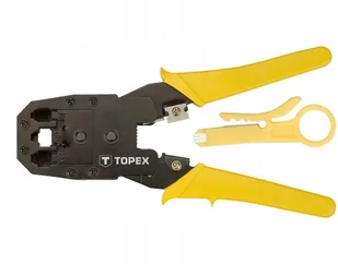 Topex szczypce, zaciskarka do konektorów 4P 6P 8P 32d409 - Kombinerki i obcęgi - miniaturka - grafika 6