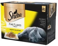 Mokra karma dla kotów - Sheba Delicacy in Jelly Smaki Drobiowe 48 x 85g - miniaturka - grafika 1