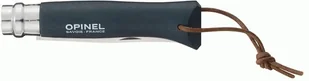 Opinel Nóż Inox Colorama Brown Dark z rzemieniem No.08 002211 - Noże - miniaturka - grafika 2