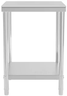 Royal Catering Stół roboczy - 60 x 60 cm - 150 kg - stal nierdzewna 10011351 RCAT-60/60-NW - Stoły gastronomiczne - miniaturka - grafika 5