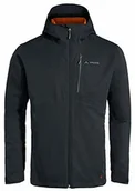 Odzież trekkingowa męska - VAUDE Vaude Miskanti 3 w 1 kurtka II, czarna (phantom black), XXXL - miniaturka - grafika 1