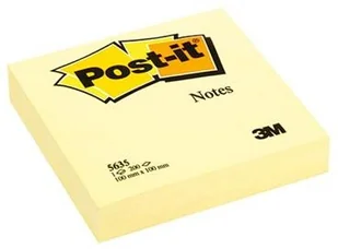 Karteczki samoprzylepne Post-it 100x100mm żółty 3M-UU011062062 - Etykiety samoprzylepne i bloki etykiet - miniaturka - grafika 2