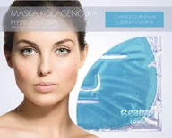 Maseczki do twarzy - Beauty Face UJĘDRNIAJĄCO NAWILŻAJĄCA CHŁODZĄCA MASKA KOLAGENOWA Z MIKROELEMENTAMI I MENTOLEM 411 COLMASKPRO - miniaturka - grafika 1
