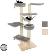 Drapaki dla kotów - Natural Paradise Natural Paradise Drapak mocowany do sufitu Amaryllis - Kremowy - miniaturka - grafika 1