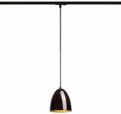 Lampy sufitowe - Spotline Lampa wisząca do szyny 1-f PARA CONE 14 Czarny/złota (143990) - - miniaturka - grafika 1