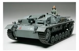 Tamiya German Sturmgeschutz III AusfB 35281 - Kolekcjonerskie modele pojazdów - miniaturka - grafika 4