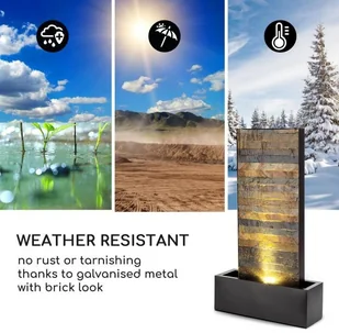 Blumfeldt Raincastle Pompa ogrodowa 12 diod LED pompa o mocy 8 W IPX8 koncepcja Loopflow GDMB5-Raincastle - Fontanny ogrodowe - miniaturka - grafika 6