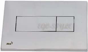 Alcaplast Przycisk spłuczki Wc chrom M371 Delfin - Przyciski spłukujące - miniaturka - grafika 2