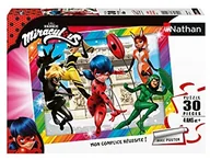 Puzzle - Nathan Puzzle dziecięce - Puzzle 30 p - Biedronka i jego superbohaterów przyjaciele - Cudowne - Od 4 lat - 86385 4005556863853 - miniaturka - grafika 1