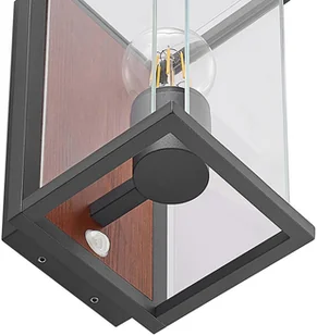 Lucande Lucande Elwin kinkiet, 1-punktowy, czujnik - Lampy ogrodowe - miniaturka - grafika 5