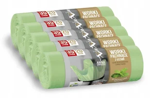 Anna Zaradna Worki na śmieci z uszami zapach Miętowy 35L 20szt - Worki na śmieci - miniaturka - grafika 8