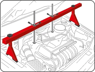 YATO BELKA DO PODWIESZANIA SILNIKA UDŹWIG 500KG YATO YT-55568 - Akcesoria gastronomiczne - miniaturka - grafika 6