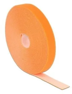 Delock Organizer ORGANIZER KABLI RZEP 10M X 20MM POMARAŃCZOWA 18748 - Tuning komputera - akcesoria - miniaturka - grafika 2