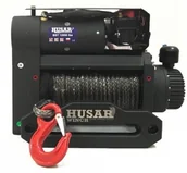 Wciągarki - 519 Husar 51971665 Wyciągarka Husar z liną syntetyczną Podwójny silnik uźwig 12000lbs 5443 kg długość liny 50m) 71665-uniw - miniaturka - grafika 1
