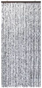 VidaXL Zasłona przeciwko owadom, brąz i beż, 100x220 cm, szenil 284278         VidaXL - Moskitiery - miniaturka - grafika 4