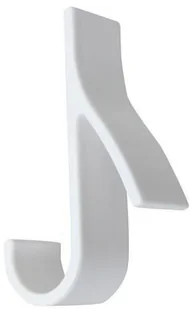 WIESZAK haczyk na GRZEJNIK ŁAZIENKOWY kaloryfer 2x 532026 - Wieszaki łazienkowe - miniaturka - grafika 2