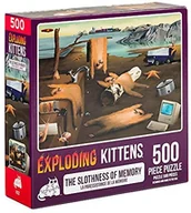 Puzzle - Exploding Kittens Exploding Kittens Puzzle - Slothness of Memory (500) PSLOTH-102 - miniaturka - grafika 1