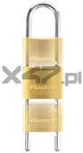 Kłódki - Master Lock Kłódka mosiężna 1950EURD z regulowanym pałąkiem - miniaturka - grafika 1