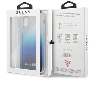 Guess Obudowa dla telefonów komórkowych California pro Apple iPhone 11 Pro Max GUHCN65DGCNA Niebieski - Etui i futerały do telefonów - miniaturka - grafika 8