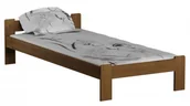 Łóżka - Magnat Meble Łóżko sosnowe Celinka 90x200 DĄB - miniaturka - grafika 1