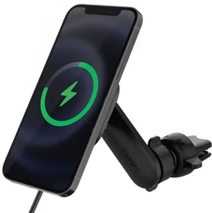 SPIGEN ITS12W ONETAP MAGNETIC MAGSAFE VENT CAR CHARGER 7.5W BLACK FD_19475-0 - Uchwyty samochodowe do telefonów - miniaturka - grafika 2