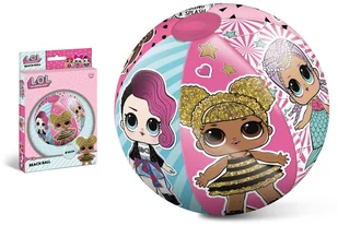 MONDO Piłka plażowa L.O.L Surprise 50 cm GXP-690570 - Pływanie - miniaturka - grafika 2
