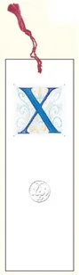 DaVinci Zakładka do książki z anagramem Litera X - Zakładki do książek - miniaturka - grafika 2