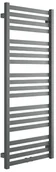 Grzejniki łazienkowe - Excellent Horos 121x500 drabinkowy szary metalik GREX.HO121.GR - miniaturka - grafika 1