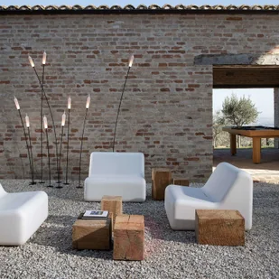 Karman Karman Nilo lampa stojąca LED zewnętrzna, 220 cm - Lampy ogrodowe - miniaturka - grafika 2