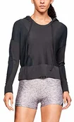 Kurtki i kamizelki sportowe damskie - Under Armour UA Vanish Seamless Hoody damska bluza z kapturem, szary, xl - miniaturka - grafika 1