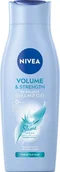 Szampony do włosów - Nivea Szampon do włosów cienkich i bez objętości Volume & Strenght 400ml 133284 - miniaturka - grafika 1