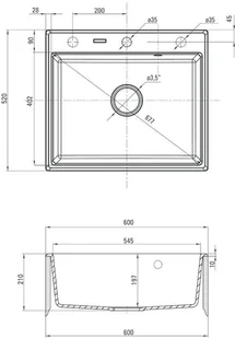 Deante ANDANTE ZQN T103 ZQN T103 - Zlewozmywaki - miniaturka - grafika 5