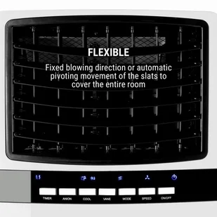 Wentylator OneConcept OneConcept Baltic Blue schładzacz powietrza wentylator 65 W400 m/godz. pilot ACO-BALTIC-BLUE - Wentylatory - miniaturka - grafika 5