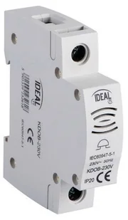 Kanlux KDOB-230V (23261) Dzwonek elektryczny - Dzwonki i gongi - miniaturka - grafika 2